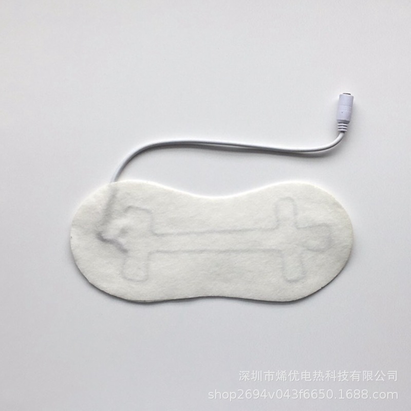 厂家供应USB眼罩 枕头加热片电加热眼罩电热眼罩