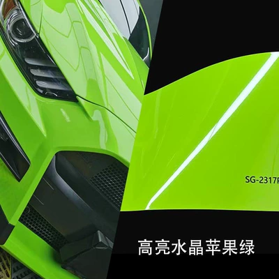 Film | Auto Color Change Film - crystal-apple-green-152-17m-paper-bottom