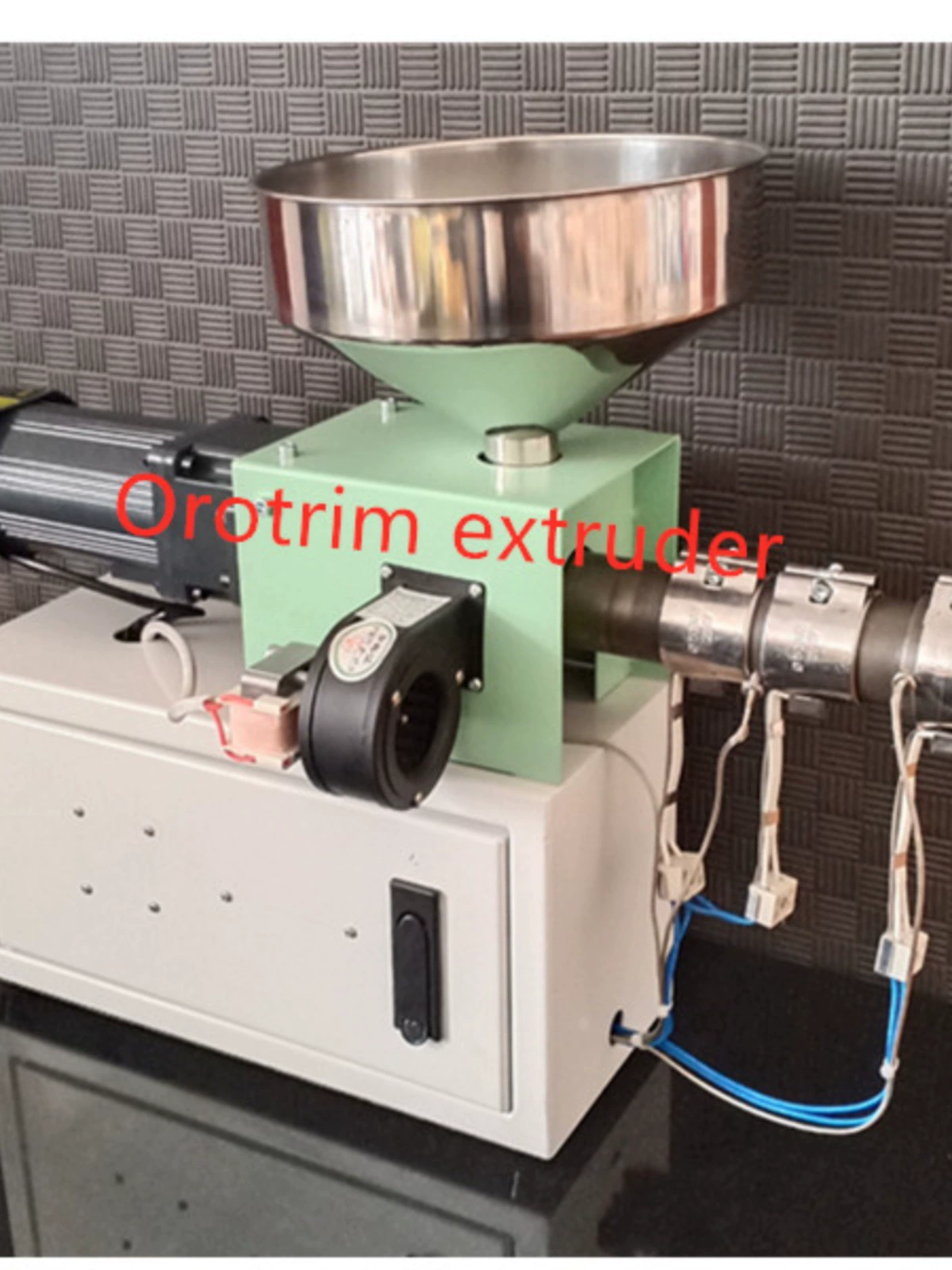 S15 Маленький пластиковый экструдер с одним шнеком для настольной лаборатории