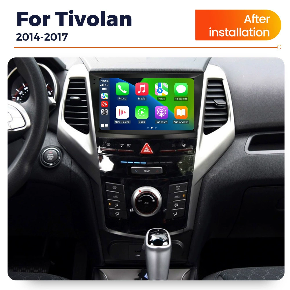 Подходит для SsangYong Tivolan 2014-2017 Android больший экран центрального управления навигации радио 8+256G