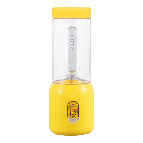 Yellow duck juicer portable small household student dormitory fruit juice cup handy cup charging usb
