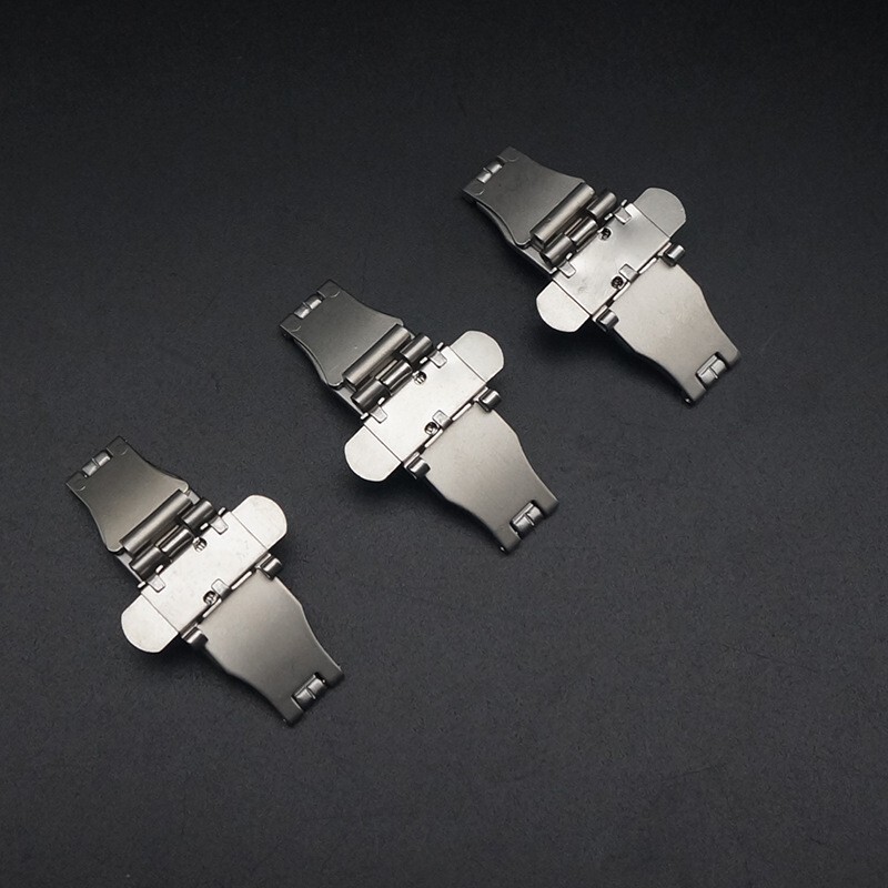 Suitable for Radar Silver Diamond 158/153 Series Men's Watch Women's Watch Ceramic Watch Buckle Folding Buckle Double Press Ceramic Buckle