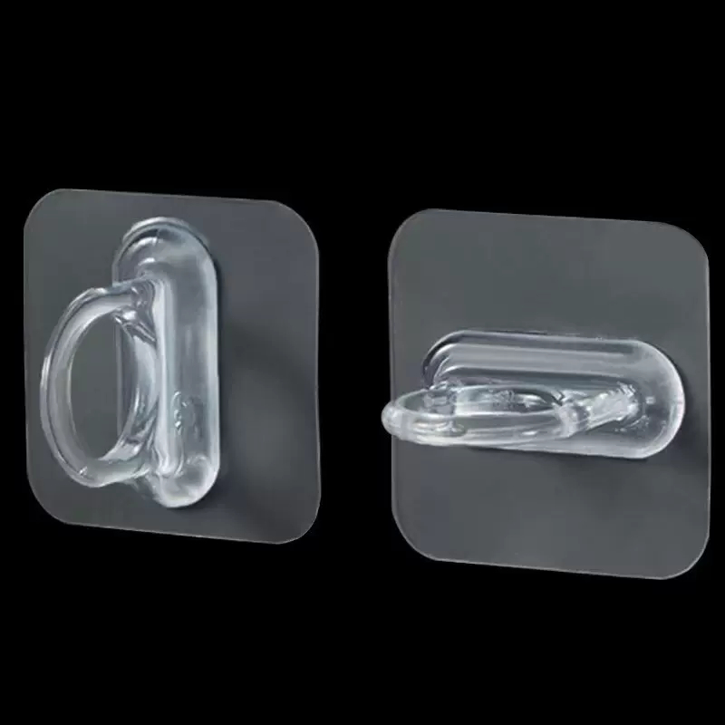 多功能环形挂钩横杆门帘毛巾杆粘钩支架浴室浴帘免打孔沐浴露挂架