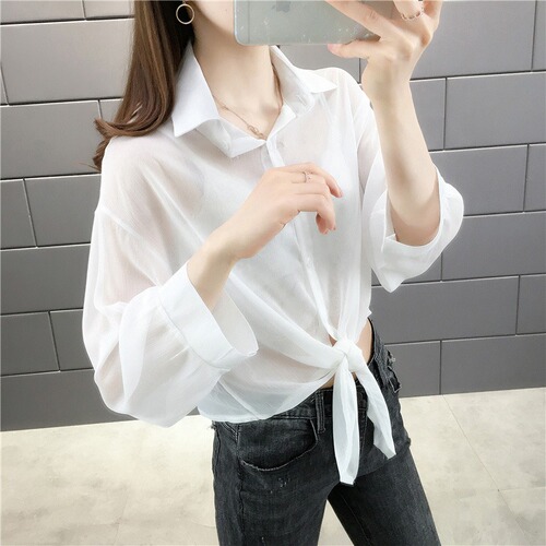 Women's Summer Thin Chiffon Open Cardigan, Ethereal Sunscreen Jacket, Off-the-Shoulder, Peplum, Outerwear for Dress, Lantern Sleeve, Collarless Shoulder Jacket with Overcoat