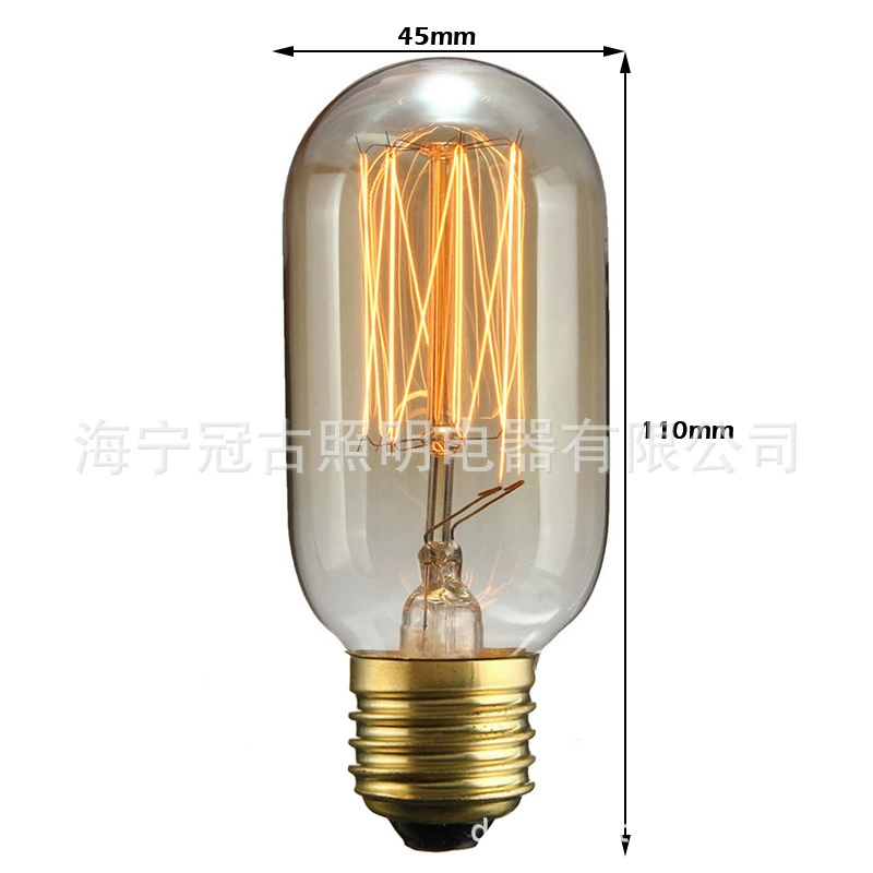 Retro bulb, antique incandescent lamp, wholesale, 40W