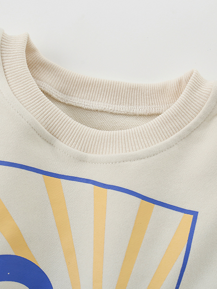 Malwee otoño chaqueta infantil nuevo cuello redondo de manga larga Europa y América chaqueta infantil