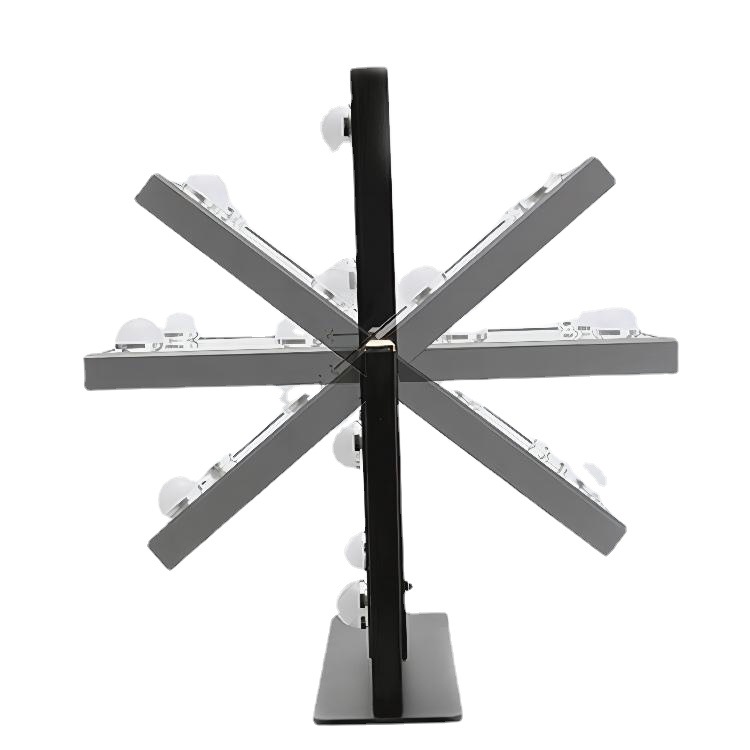 Espejo de maquillaje Hollywood Hollywood Espejo de maquillaje led luminoso de escritorio de Amazon Espejo de maquillaje de tres colores con bombilla