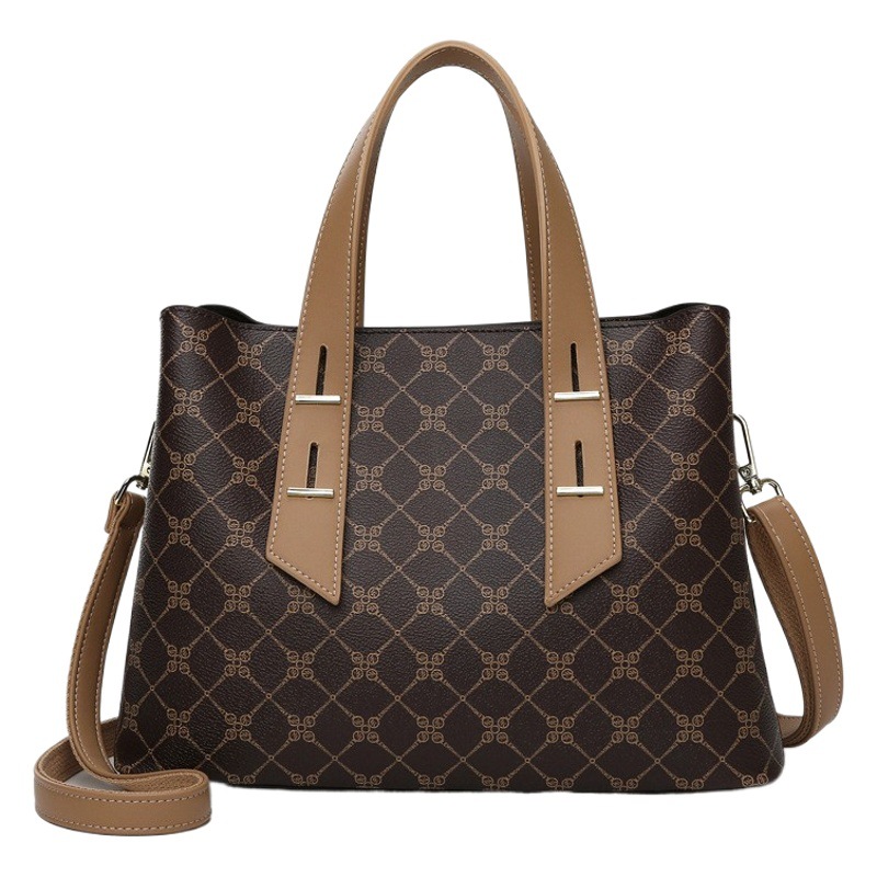 Bolsos para mujer 2025 nuevo bolso Tote simple de gran capacidad bolso de mensajero para mujer bolso de cuero suave de alta calidad