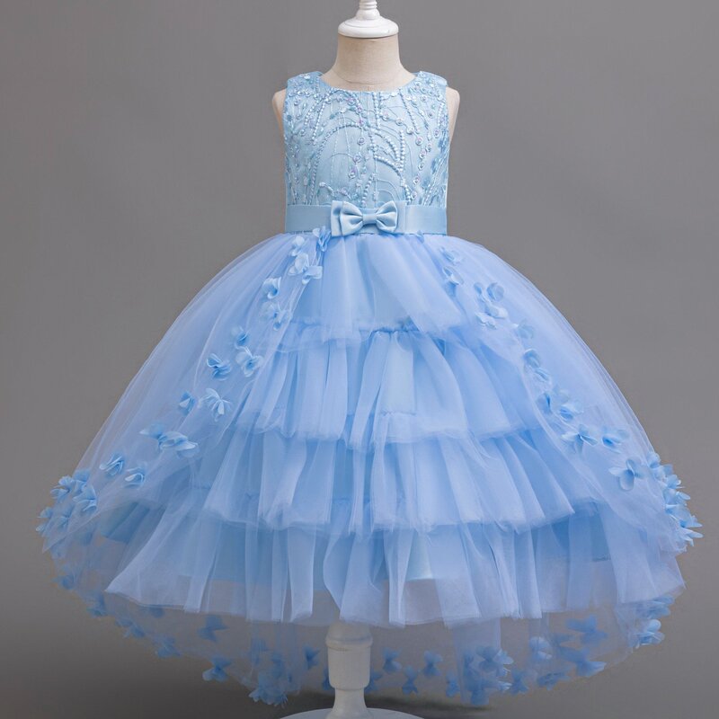 Girls' sleeveless dress, princess dress Summer children's|undefined