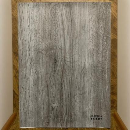 海口橱柜衣柜移门高光吸塑膜木饰面板珠光白PET平贴膜SPC地板彩膜