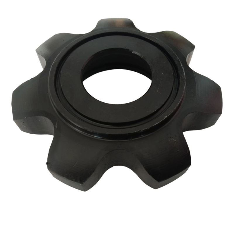 Large-pitch sprocket, double-pitch sprocket, industrial conveyor 45 # Steel gear sprocket