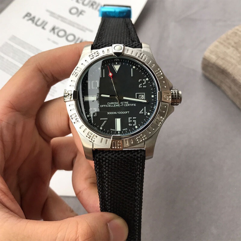 High-quality men's wristwatches from cross-border suppliers, luxurious, casual, and stylish, fully automatic woven strap men's watches wholesale