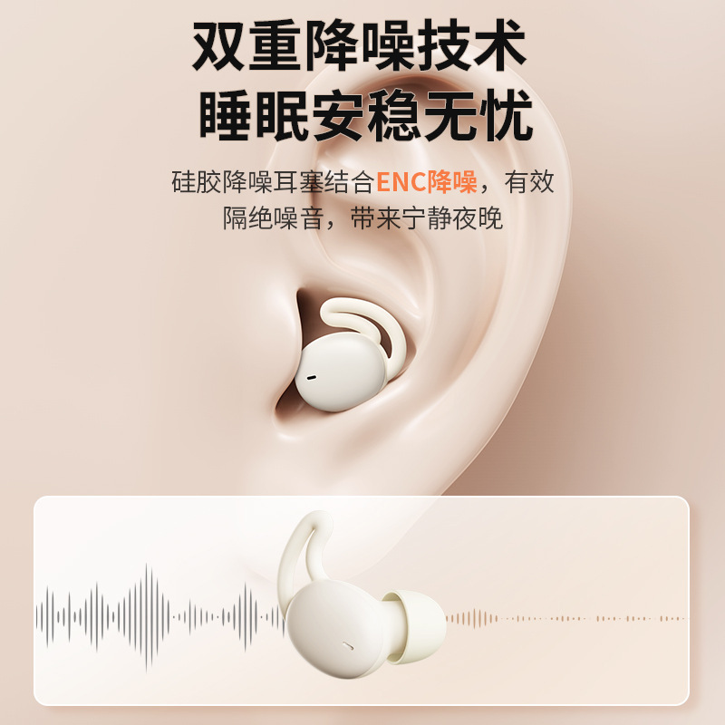 REMAX 完全ワイヤレス Bluetooth ヘッドセット enc ノイズリダクションシリコンスリーピングヘッドセットインイヤーワイヤレスヘッドセット長いバッテリー寿命|undefined