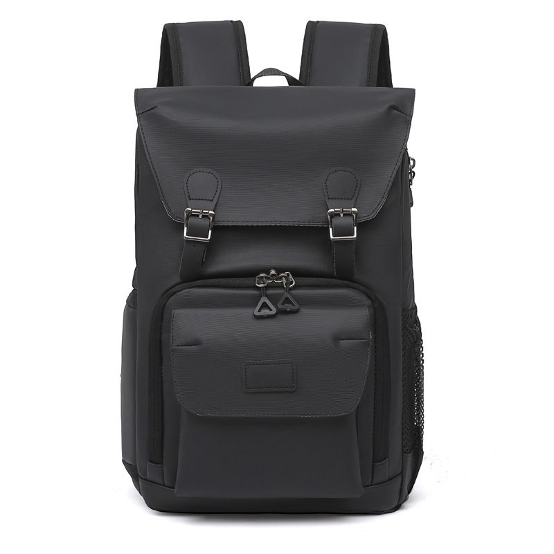 Yasiqi Oxford Cloth Men's Backpack, Large Capacity Laptop Bag, Casual Multi-purpose Travel Bag, Korean Style Trendy Backpack