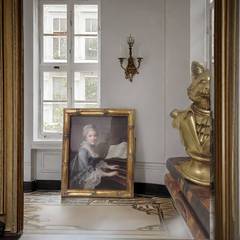 Jianyi Wholesale European and American Cross-border Resin Picture Frames Retro Oil Cloth Flower Heart Picture Frames Stage Hanging Wall Scene Decorations 