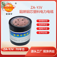 金環宇電纜 阻燃電纜ZA-YJV 1X70平方 銅芯阻燃電纜
