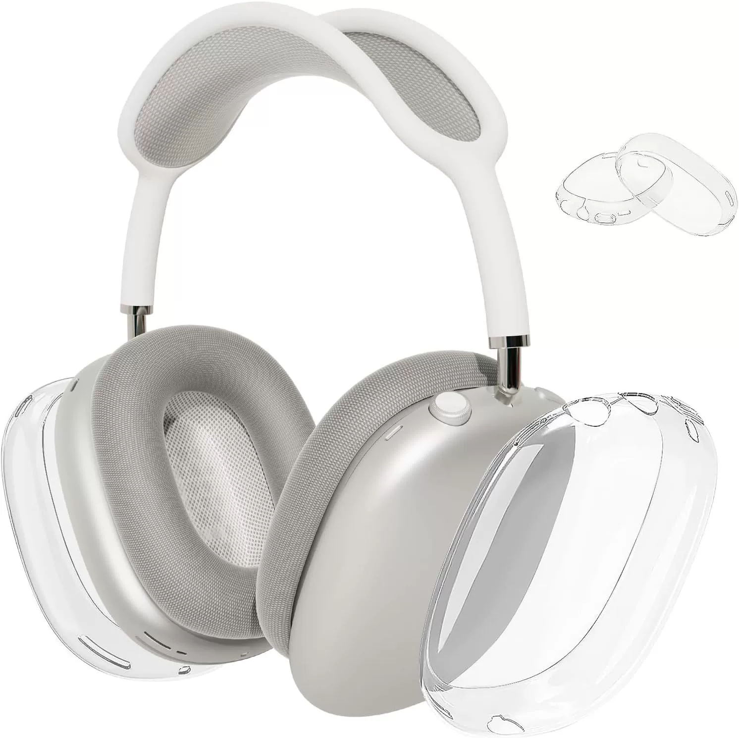 Защитная чехол (для Apple AirPods Max) из силикона и TPU для оголовий и оголовья, наборы разных цветов