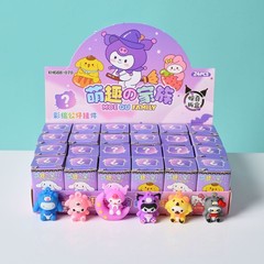 メーカー直販の新型24箱のクロミと同じ人形のキーホルダーブラインドケースの子供の誕生日プレゼントのペンダント卸売り