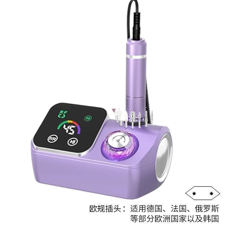 Ampuñadora de uñas transfronteriza gran torsión 45000RPM ampuñadora de alta velocidad ampuñadora de uñas profesional
