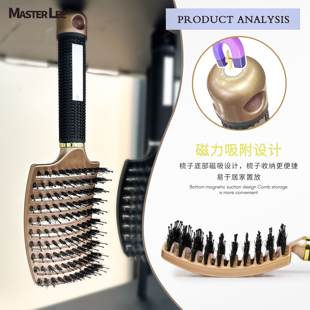 Venta caliente peine de incienso para mosquitos peine de plástico peine de forma esponjosa peine de cabello hueco elástico peine de aceite en stock