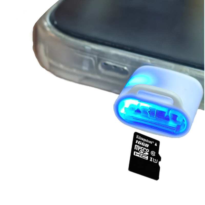 新型Type-c OTGカードリーダーはTF/microsdメモリカード車載携帯電話タブレットipaを適用している|undefined