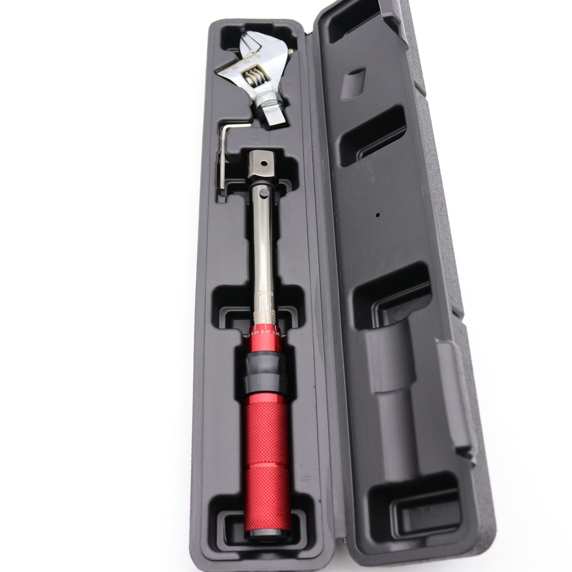 Llave de torque preestablecida llave de torque multifuncional llave de torque cromado 45 # mango de acero Escala de grabación en relieve