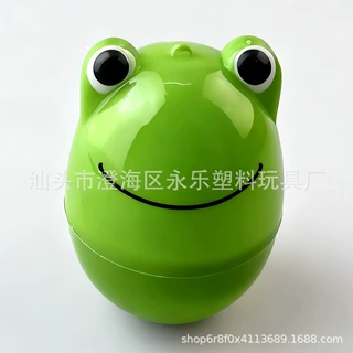 定制各种卡通动物青蛙蛋壳钥匙扣可装糖表情蛋印LOGO赠品钥匙扣蛋