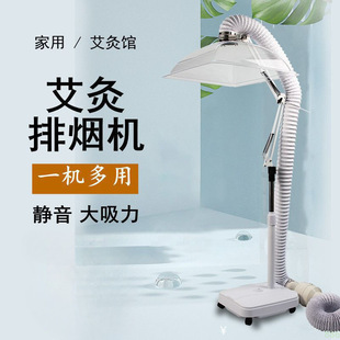 Moxibustion Smoke Exhaust Machine Indoor Exhaust Vertical Smoke Removal Exhaust Fan Smoking Small Household Moxibustion Exhaust System
