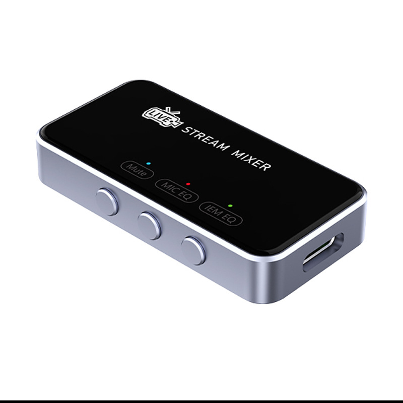 2025 nuevo adaptador de juegos 7.1 tarjeta de sonido espacio monitoreo de sonido de grabación en vivo tipo-c convertidor