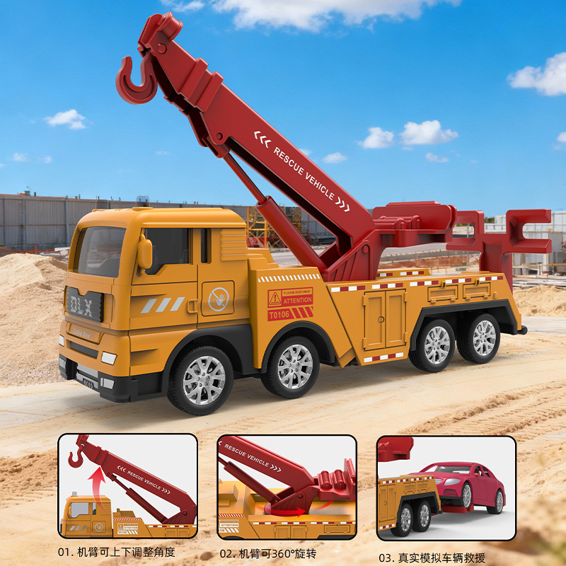 ingeniería infantil modelo de juguete simulación de caída coche pequeño niño de 3 a 6 años de edad puzzle enseñanza coche juguete