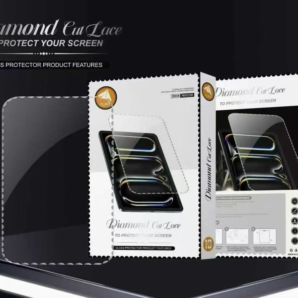 Suitable for iPad Pro11 Air5 10.9 Lace Transparent Film 2022 10.2 Tempered Film Cross-Section Film A16