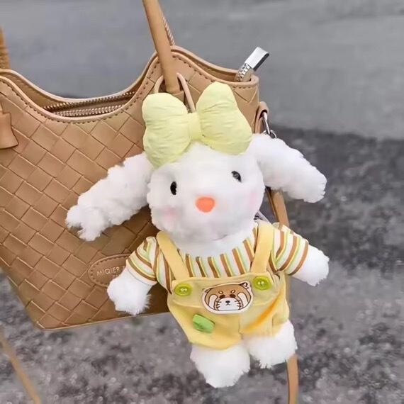 かわいい垂れウサギのぬいぐるみぬいぐるみウサギのキーホルダー|undefined