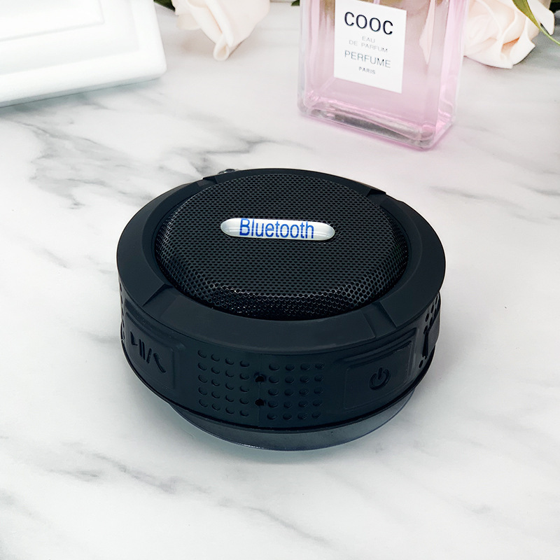 c6 防水 Bluetooth スピーカー屋外吸盤ミニ Bluetooth スピーカー携帯電話車のサブウーファー小型スピーカーカスタマイズ|undefined