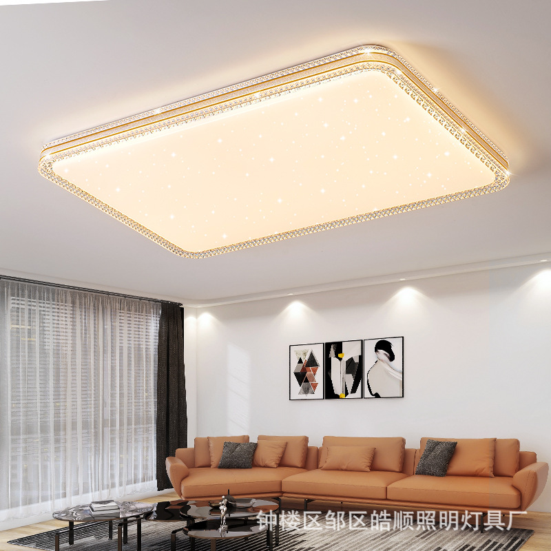 Living Room Lamp Ultra-thin LED Flush Mount Lamp Minimalist Elegant Living Room Lamp Luxury Round Bedroom Lamp Restaurant Balcony Lighting