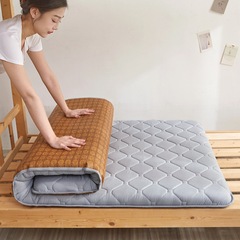 藤席凉席マットレス両用シングル図長期有品