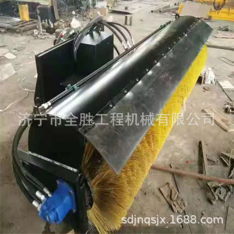 供应装载机山L500K铲车推雪铲 扫雪机 刷子