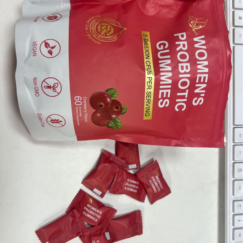 TK爆款 女性益生菌软糖Cranberry gummies蔓越莓益生菌软糖源头|undefined