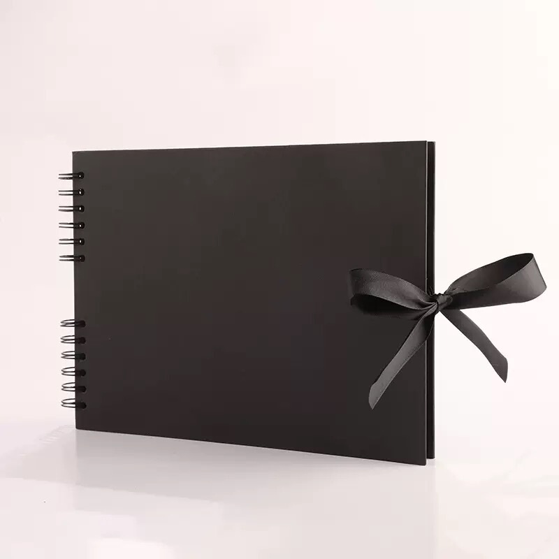 Cross-Border A4/A5 DIY Scrapbook Photo Album Black Card Loose-Leaf Memory Album Couple's Birthday Gift Commemorative Photo Album Cross-Border A4/A5 DIY Scrapbook Photo Album Black Card Loose-Leaf Memory Album Couple's Birthday Gift Commemorative Photo Album