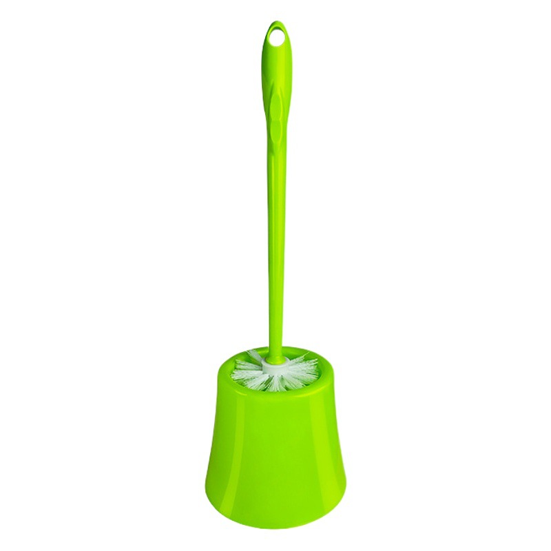 Toilet brush household wall-mounted long handle no dead angle toilet brush bathroom hanging soft hair toilet cleaning artifact