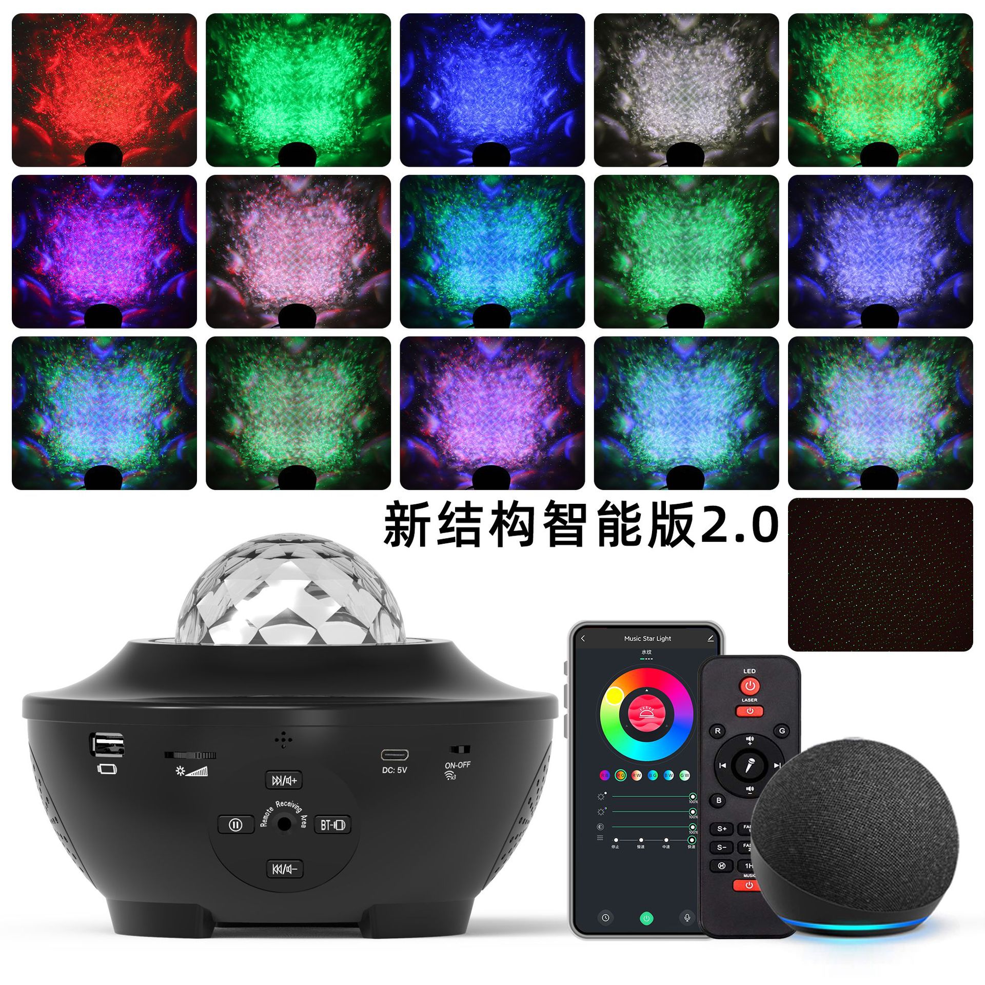 새로운 구조 스마트-블랙