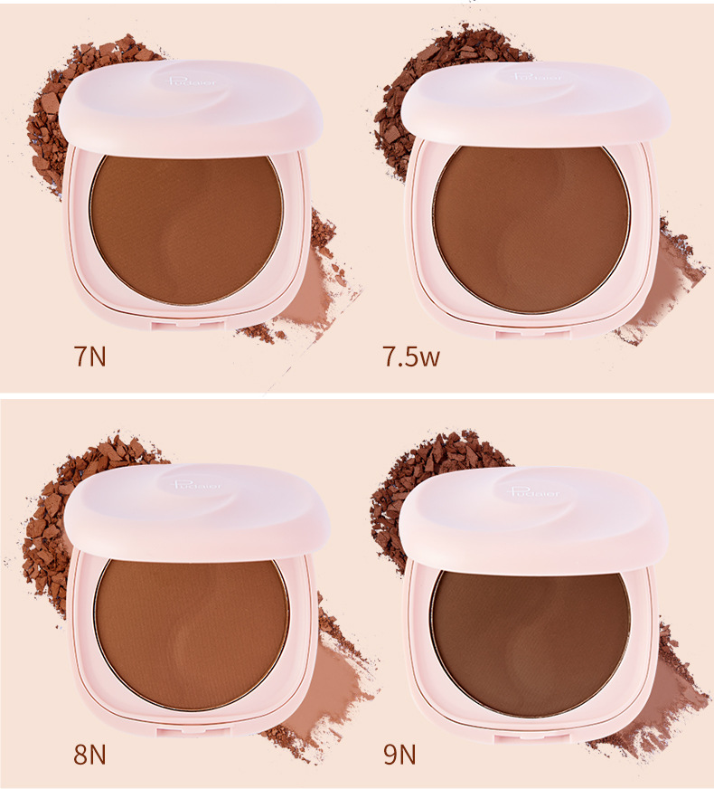 Fond de machiaj Pudaier, corector rezistent la apă cu miere, pudră pentru controlul sebumului_voghion.com