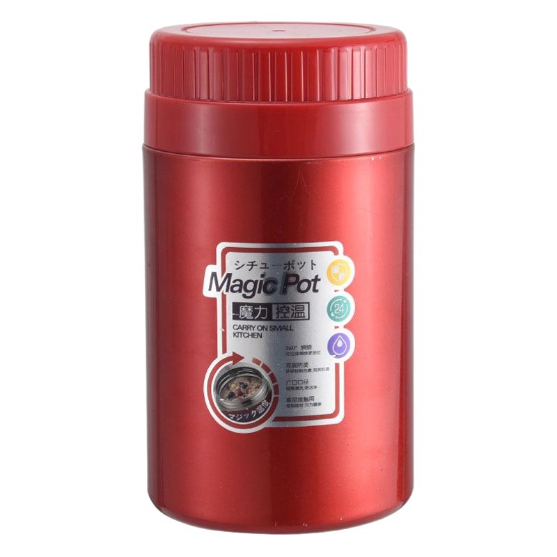 304 stainless steel vacuum braised beaker double thick large capacity thermos cup household insulation braised pot wholesale