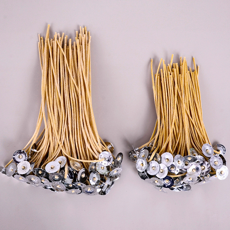 【衛克】 麻線蜂蠟蠟芯 安全無黑煙燃燒不垂頭DIY手工香薰蠟燭線