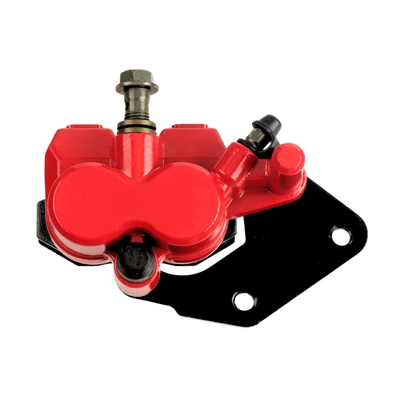 Off-road motorcycle accessories 50-125CC CRF70 XR50 mini high-performance rear disc brake lower pump caliper 4.5CM (Other brake systems) - red
