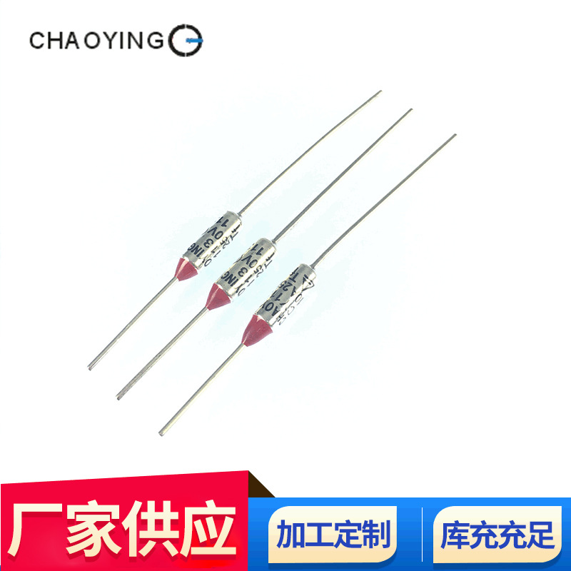 厂家现货温度保险丝熔断器 电饭煲 咖啡机 电机等小家电保护元件