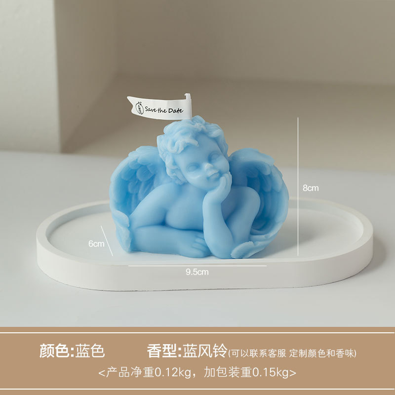 エンジェル香りキャンドル卸売ロマンチックな誕生日ギフトセットギフトボックス装飾装飾品 diy 香りキャンドル|undefined