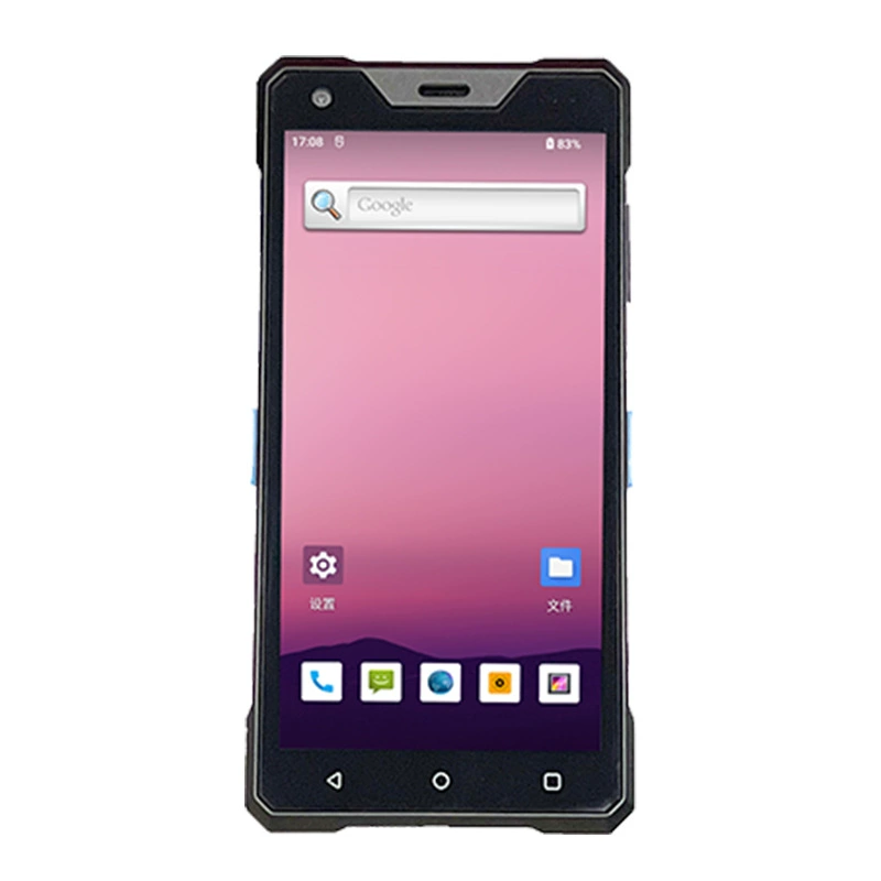 5,5-дюйма Android 12 портативный терминал поддерживает NFC отпечаток пальца 2D сканирование сбор данных склад запас машины