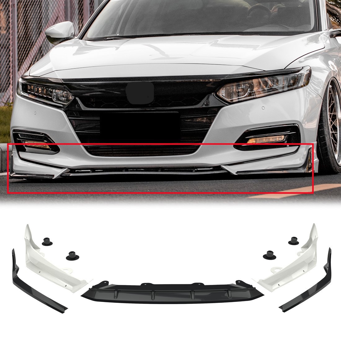 Suitable for Honda Accord 2018-2020 Car Supplies Front Bumper Accessories Cross-Border Source Factory Wholesale
