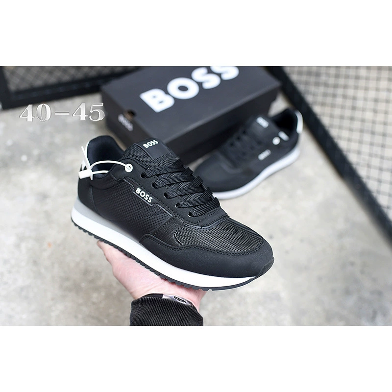 Foreign Trade New Booss Men's Shoes Versatile Stylish Trendy Comfortable Casual Running Casual Lifestyle Sneakers