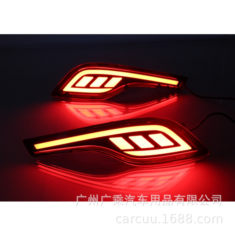 Para 17 - 18 Honda CRV Luz de barra trasera LED Luz de freno trasera Luz de advertencia trasera Luz de niebla trasera